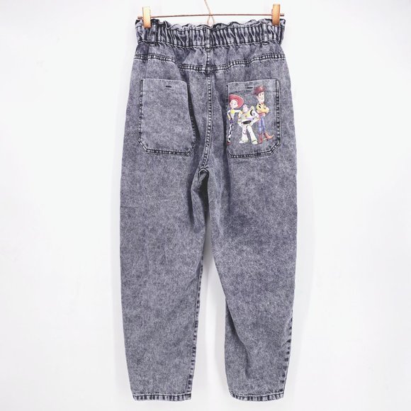Zara x Toy Story Baggy Paperbag Jeans - Picture 5 of 11